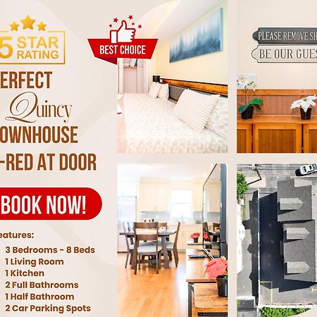 41 - 3Br Quincy - Lovely Townhouse Near Parish מראה חיצוני תמונה